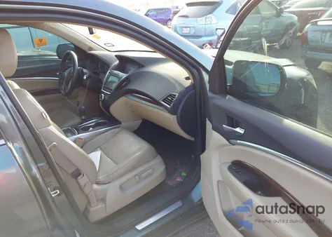 2014 Acura Mdx Technology Package из США, поврежденный, VIN 5FRYD3H40EB016478